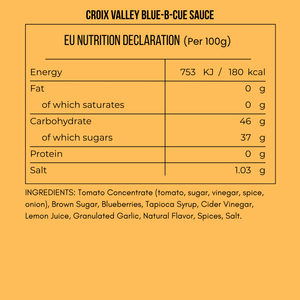 Croix Valley Blue-B-Cue™ BBQ Sauce