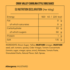 Croix Valley Carolina Style Barbecue Sauce