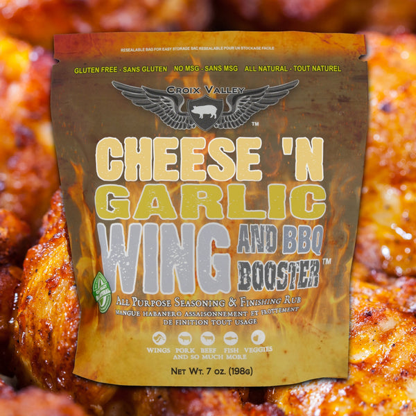 Croix Valley Cheese 'N Garlic Wing and BBQ Booster