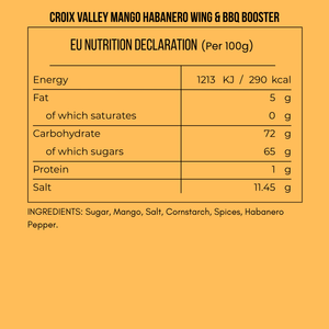 Croix Valley Mango Habanero Wing and BBQ Booster