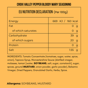 Croix Valley Pepper Bloody Mary Seasoning