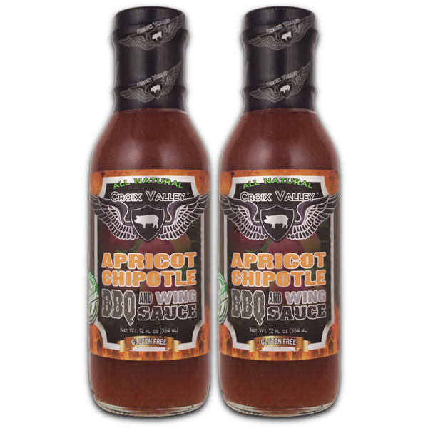 Croix Valley Apricot Chipotle BBQ and Wing Sauce