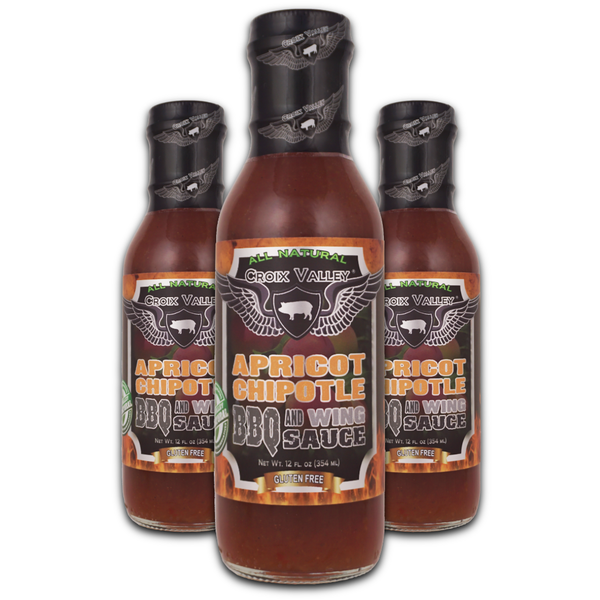 Croix Valley Apricot Chipotle BBQ and Wing Sauce