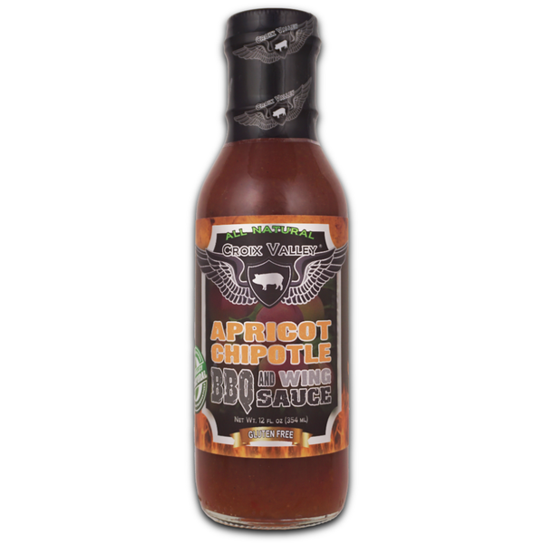 Croix Valley Apricot Chipotle BBQ and Wing Sauce