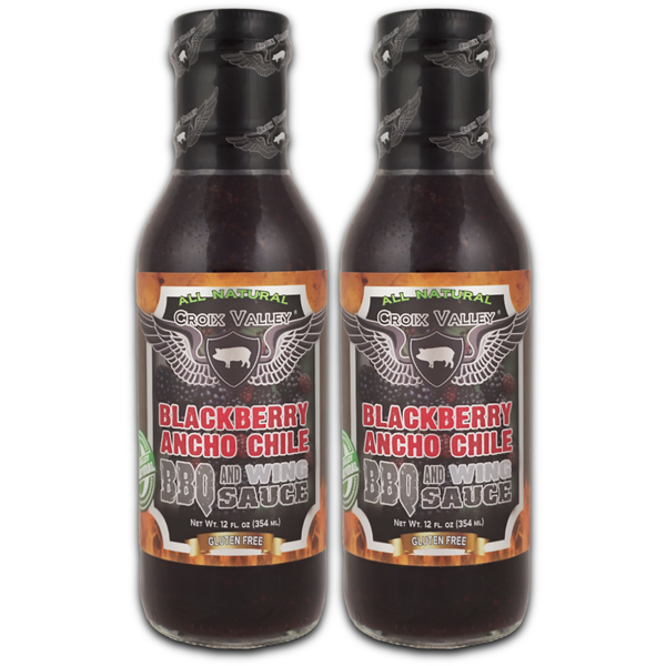 Croix Valley Blackberry Ancho Chili BBQ and Wing Sauce