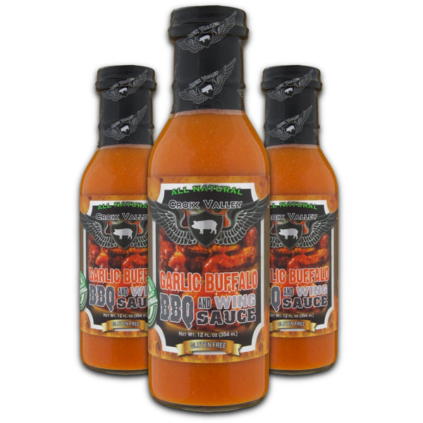 Croix Valley Garlic Buffalo BBQ & Wing Sauce