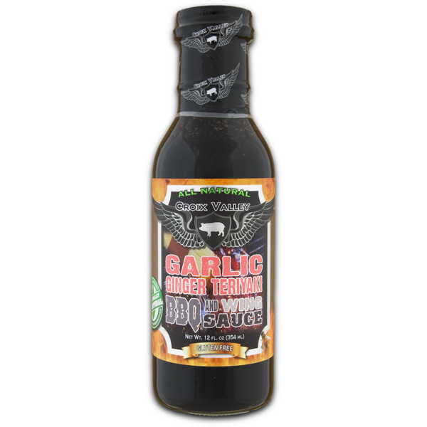 Croix Valley Garlic Ginger Teriyaki BBQ & Wings Sauce