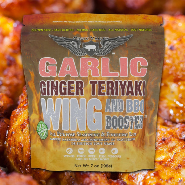 Croix Valley Garlic Ginger Teriyaki Wing and BBQ Booster