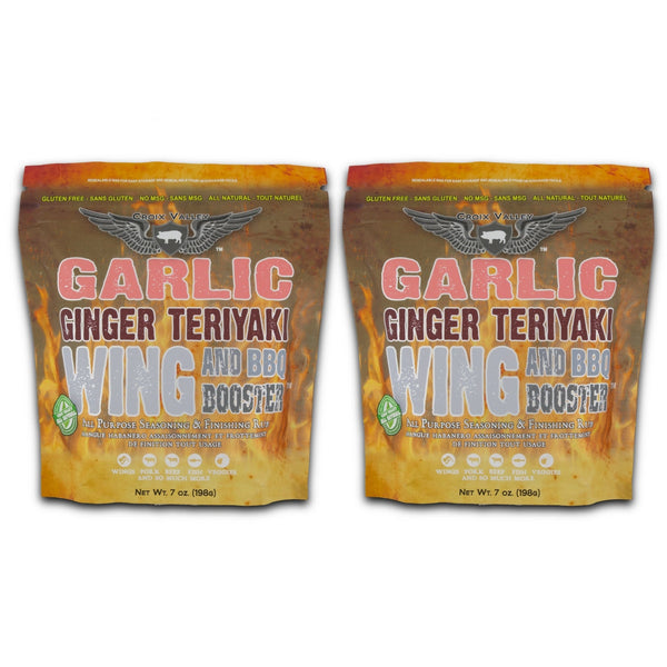 Croix Valley Garlic Ginger Teriyaki Wing and BBQ Booster