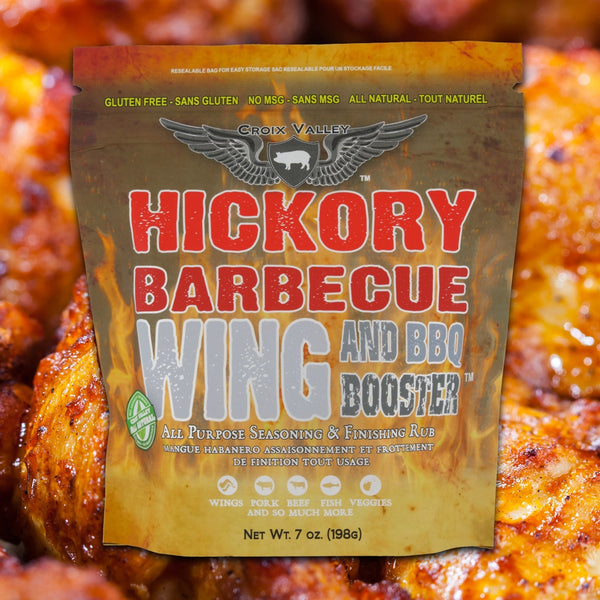 Croix Valley Hickory Barbecue Wing und BBQ Booster