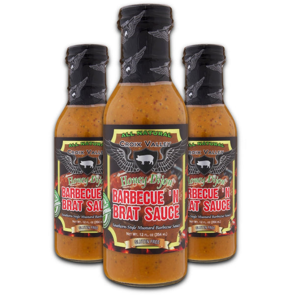 Croix Valley Honey Dijon Barbecue 'n Brat Sauce