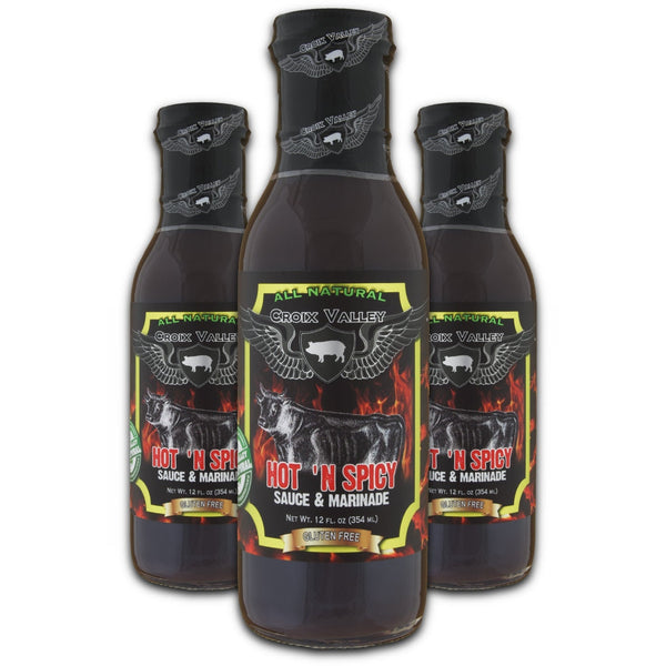 Croix Valley Hot 'n Spicy Sauce & Marinade