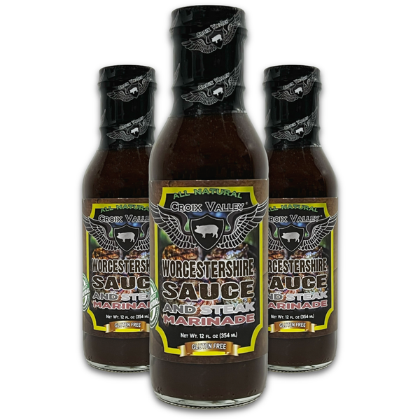 Sauce Worcestershire et marinade pour steak de Croix Valley