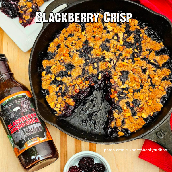 Croix Valley Blackberry Ancho Chili BBQ and Wing Sauce