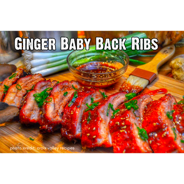 Croix Valley Garlic Ginger Teriyaki Wing and BBQ Booster